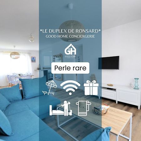 *Le Duplex De Ronsard*Plage Et Centre-Ville Dunkirk المظهر الخارجي الصورة