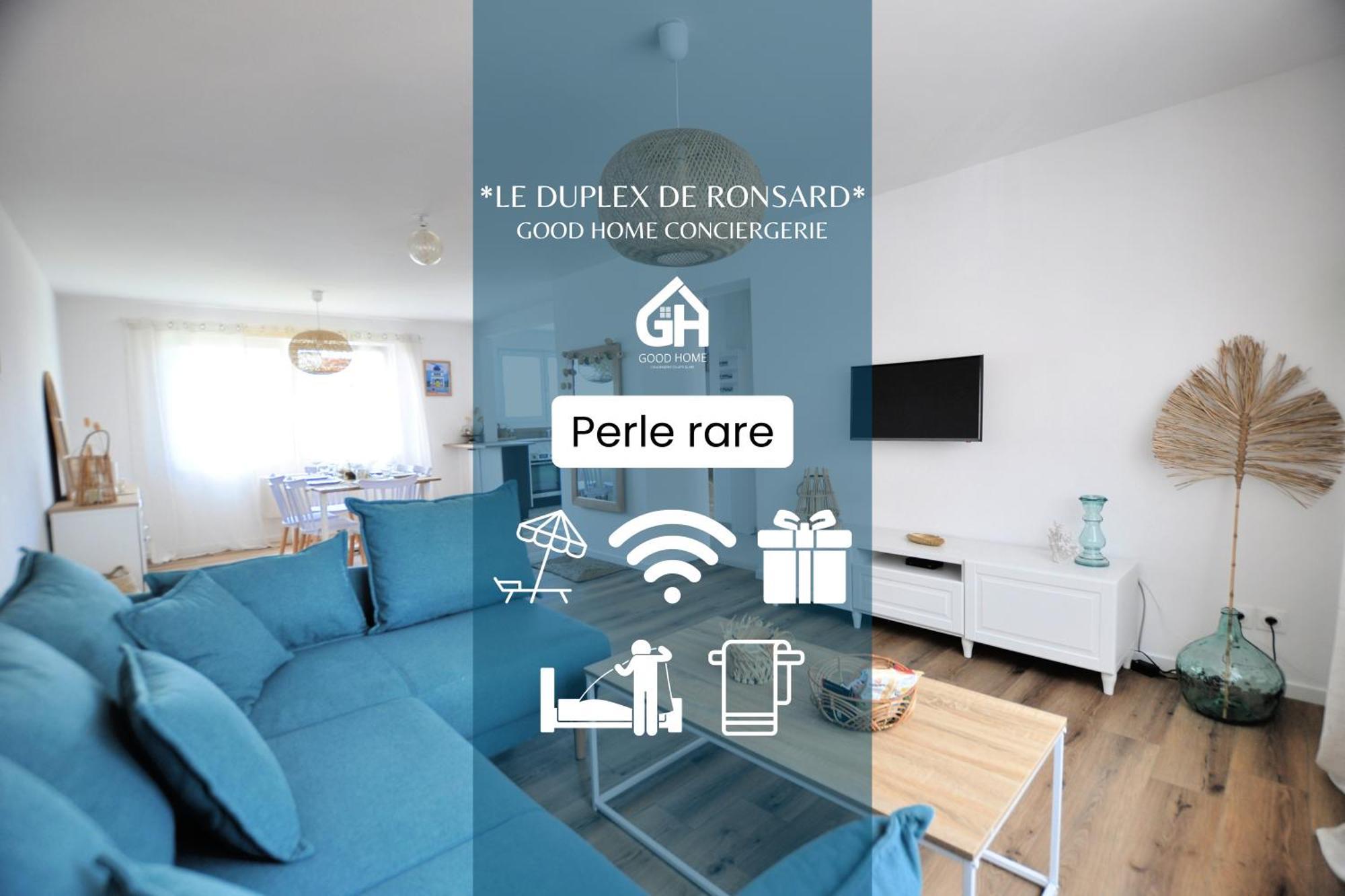*Le Duplex De Ronsard*Plage Et Centre-Ville Dunkirk المظهر الخارجي الصورة