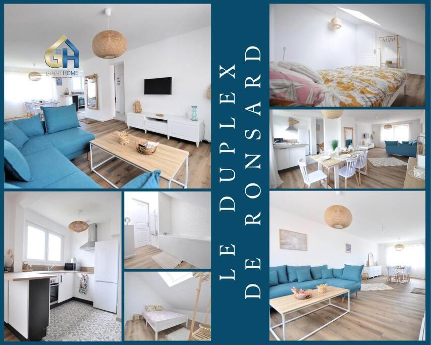 *Le Duplex De Ronsard*Plage Et Centre-Ville Dunkirk المظهر الخارجي الصورة
